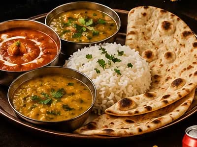 The $9.99 meal plan thali